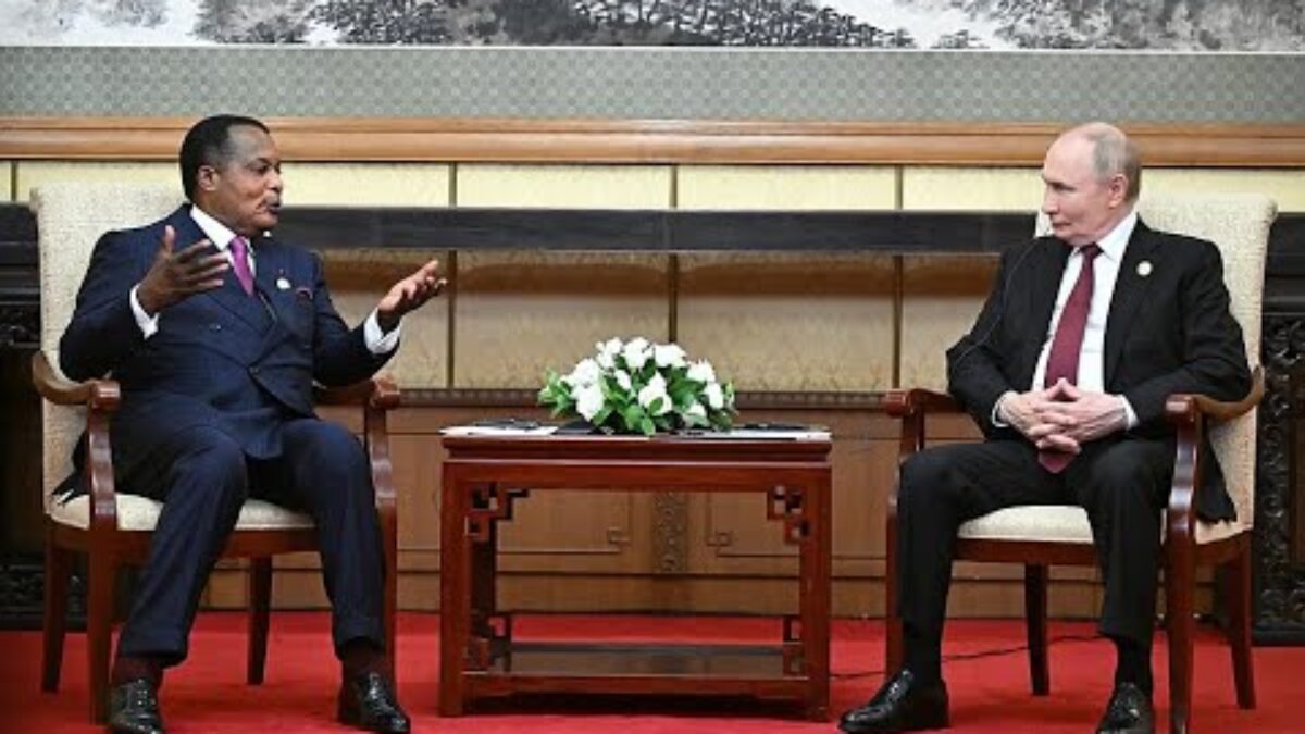 Kremeľ: Stretnutie s prezidentom Konžskej republiky Denisom Sassou-Nguessom.