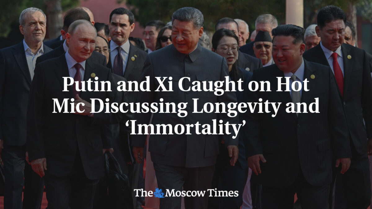 Putin a Si prichytení s horúcim mikrofónom pri diskusii o dlhovekosti a „nesmrteľnosti“