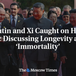 Putin a Si prichytení s horúcim mikrofónom pri diskusii o dlhovekosti a „n...