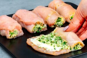 Zmiznú za minútu! Rozplývajúce sa kuracie prsia Valais.