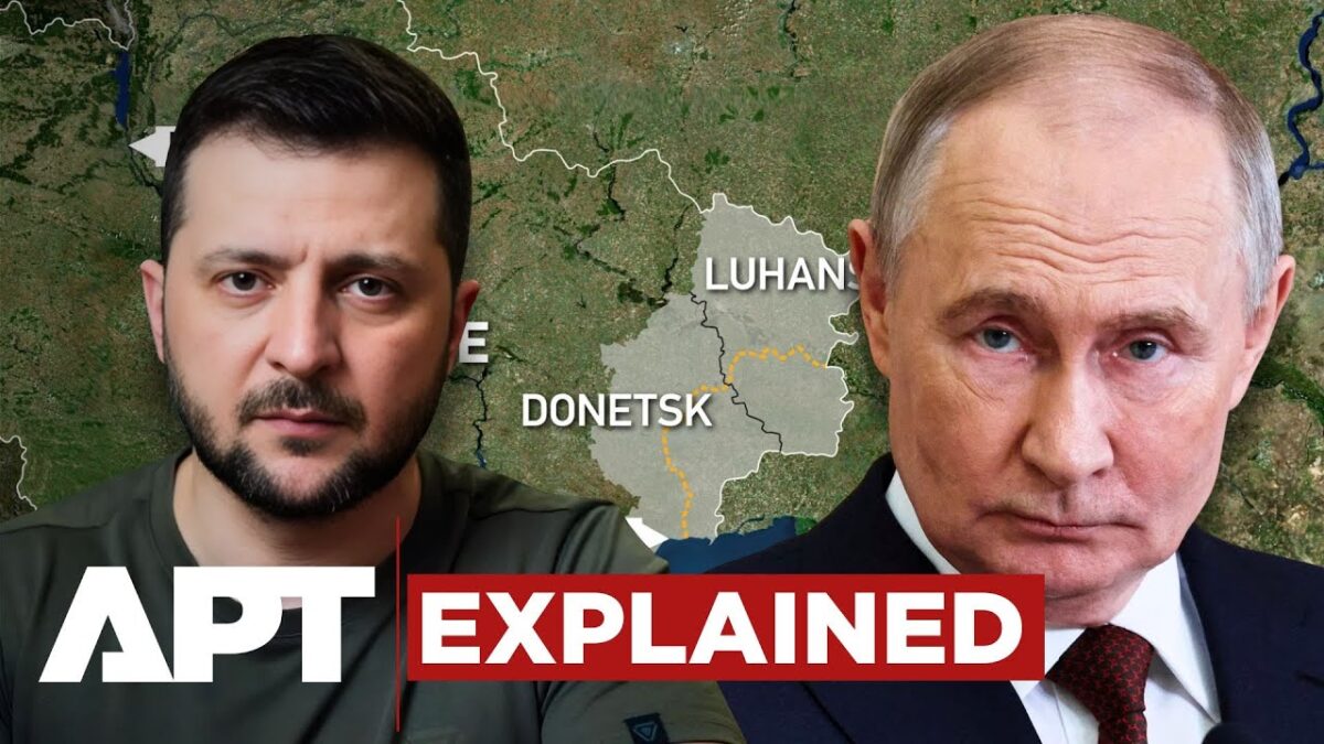 Zelenskyj možno odovzdá Donbas Putinovmu Rusku: Vysvetlenie ukrajinskej kontroverznej mierovej ponuky.