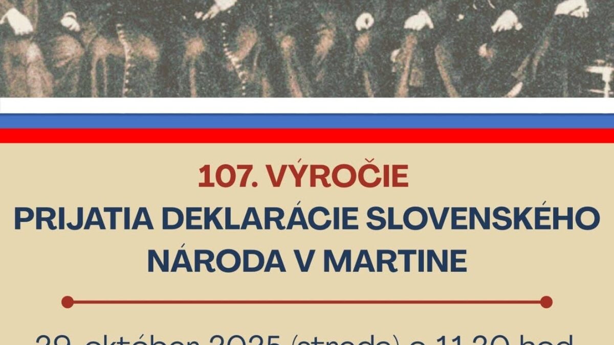 Matica slovenská: Srdečne pozývame na spomienkové podujatie. :)
