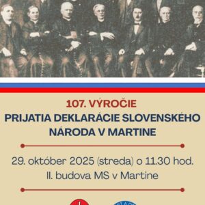 Matica slovenská: Srdečne pozývame na spomienkové podujatie. :)