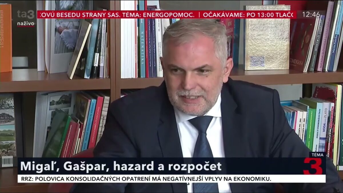 Roman Michelko: Zákon o hazarde: Len s požiadavkami ZMOS-u!