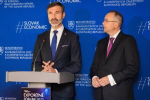 Tlačová konferencia v rámci Exportného fóra 2025