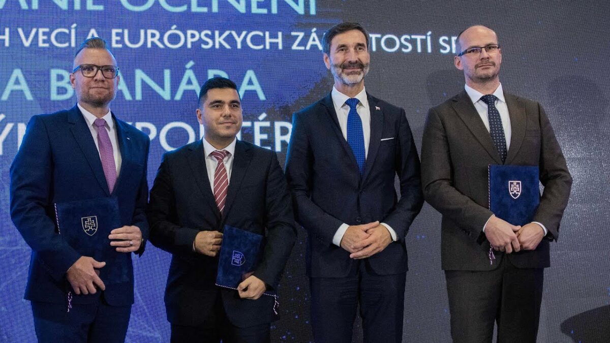 Príhovor ministra J. Blanára z oceňovania úspešných slovenských exportérov