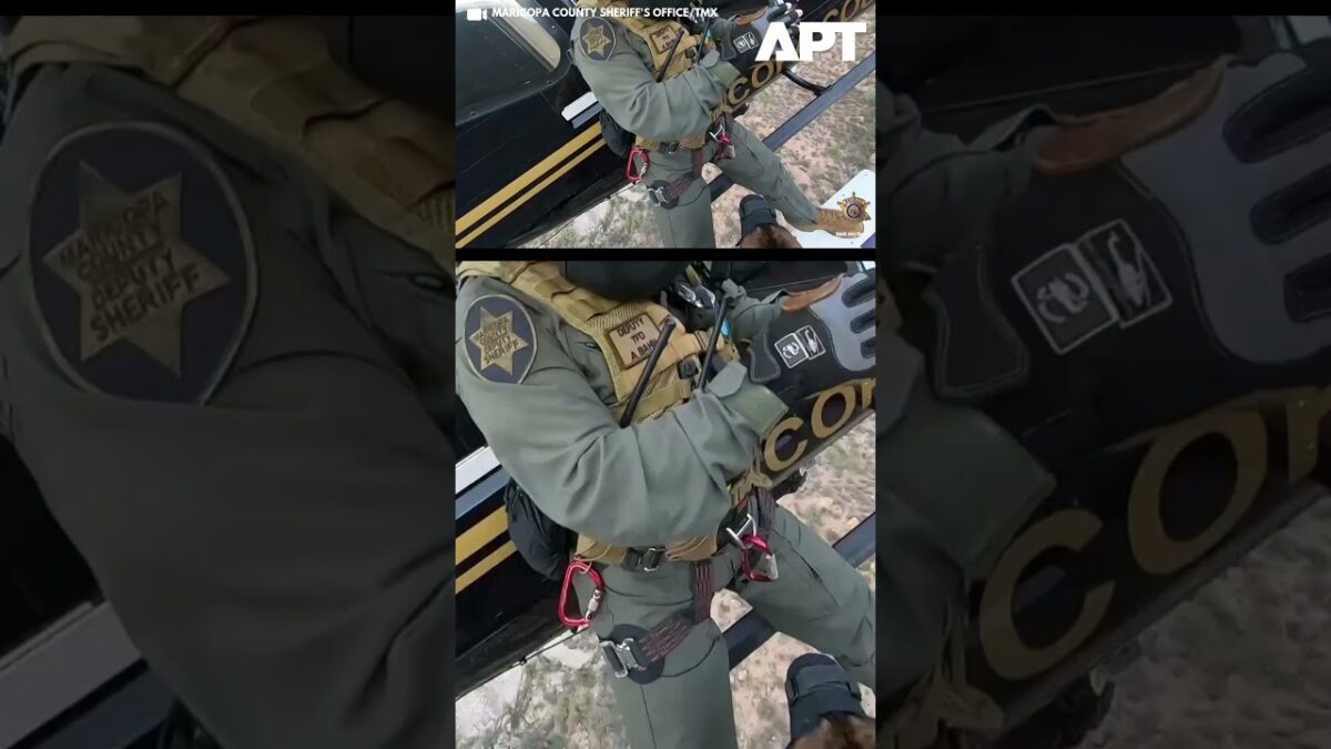 Sledovať: Záchrana psa zraneného počas túry v arizonskom kaňone.