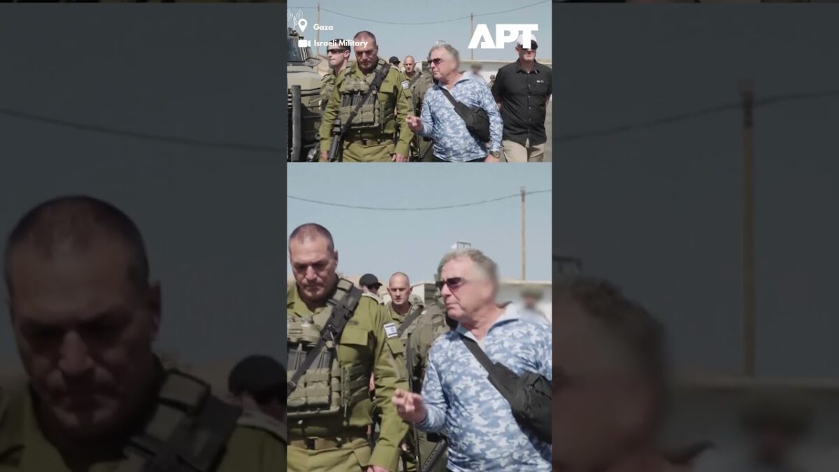 Izraelská armáda zverejnila zábery Kushnera a Witkoffa v Gaze.