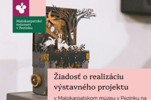 Malokarpatské múzeum v Pezinku vyhlasuje výzvu na výstavné projekty pre rok 2026 BSK: Malokarpatské múzeum v Pezinku vyhlasuje výzvu na výstavné projekty pre rok...