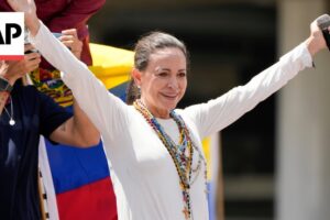 María Corina Machado z Venezuely získala Nobelovu cenu za mier