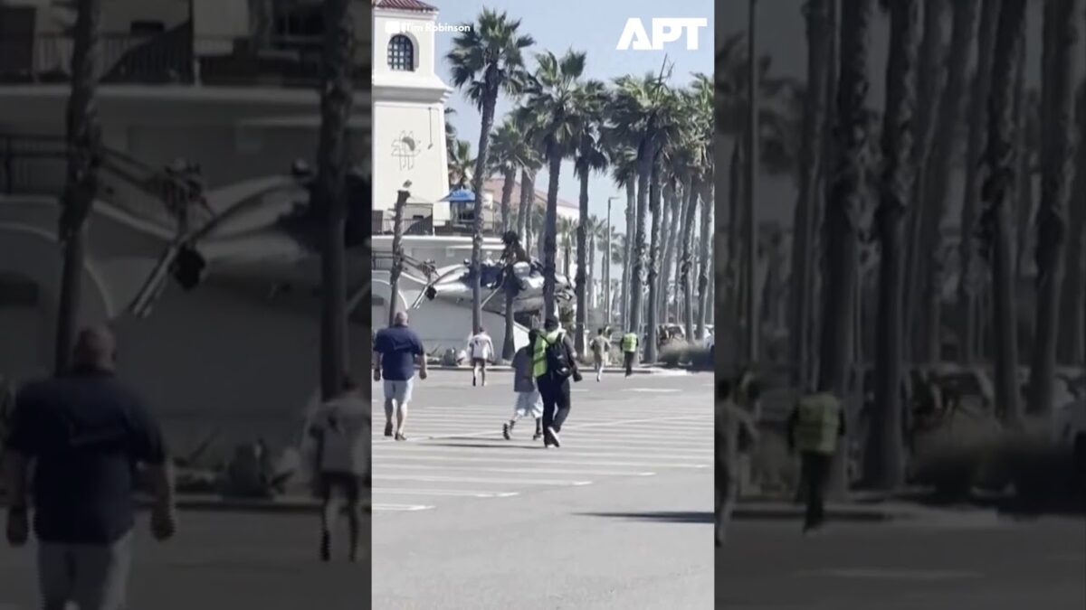 Helikoptéra havarovala pri hoteli v Kalifornii, päť zranených.