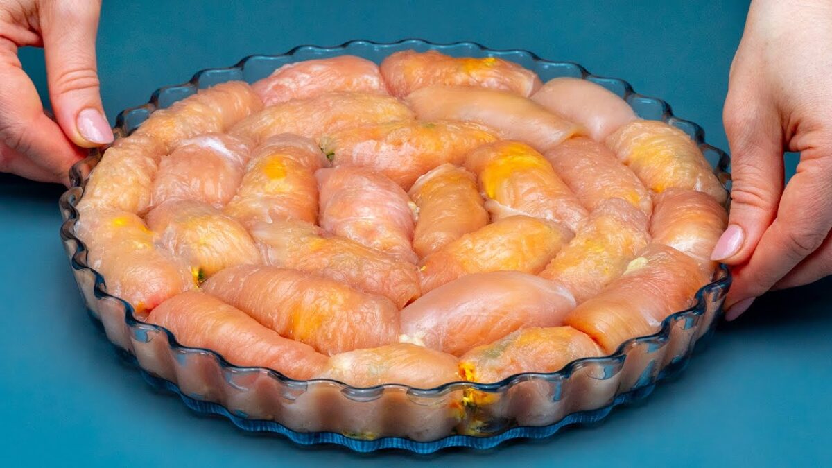 Zaručený úspech! Najlahodnejšie kuracie rolky za pár minút! Zaručený úspech! Najlahodnejšie kuracie rolky za pár minút!