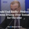 „Mohlo by sa to skončiť zle“: Medvedev sa vyhráža Trumpovi kvôli Tom...