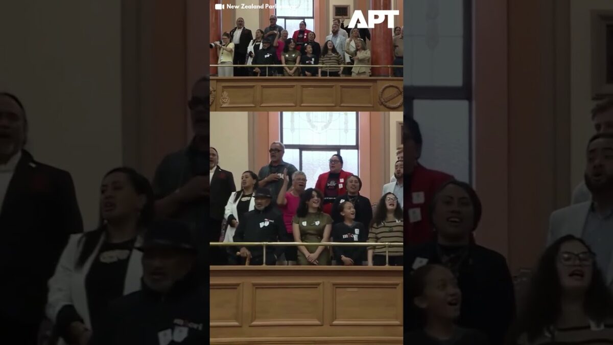 Maorský poslanec vyvolal tanec Haka svojím prvým prejavom v novozélandskom parlamente.