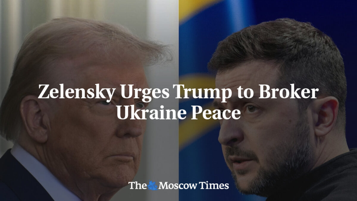 Zelenskyj nalieha na Trumpa, aby sprostredkoval mier na Ukrajine