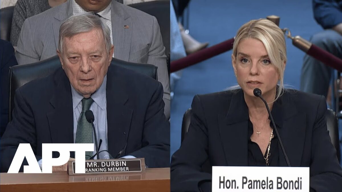 Pam Bondi reaguje na senátora Durbina: Nepresunuli sme prostriedky presadzovania práva na imigráciu!
