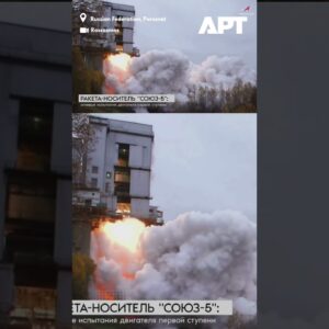 SOYUZ-5: Úspešná pozemná skúška ruskej rakety s motorom s ťahom 800 ton.