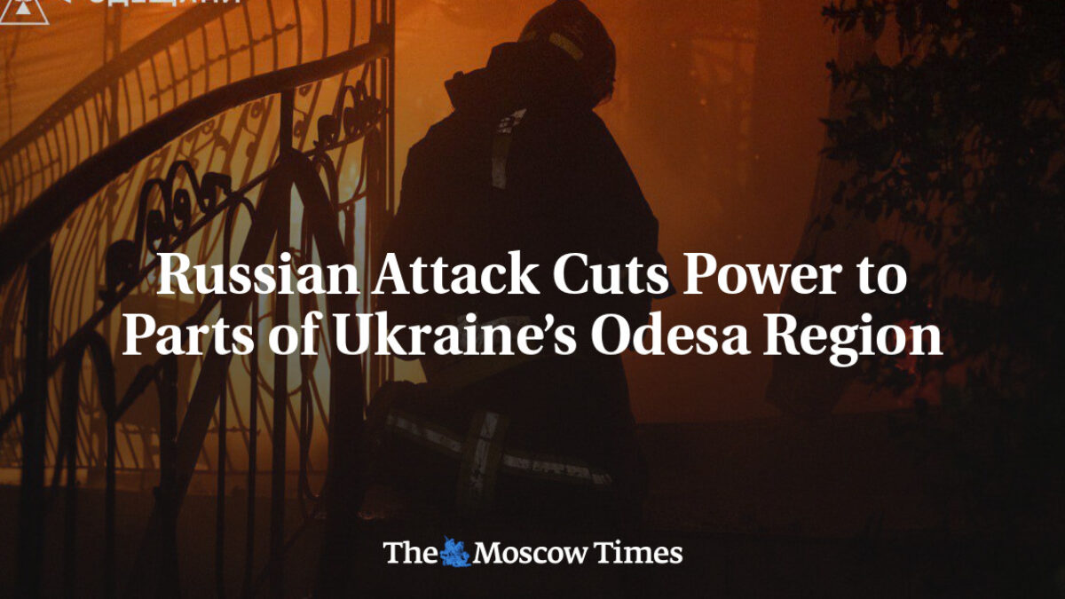 Ruský útok prerušil dodávku elektriny do častí Odeskej oblasti na Ukrajine