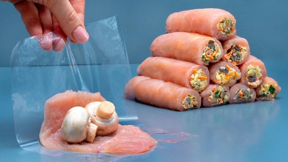 Všetci hľadajú recept na tieto kuracie rolky! Jednoduché a chutné. Všetci hľadajú recept na tieto kuracie rolky! Jednoduché a chutné.