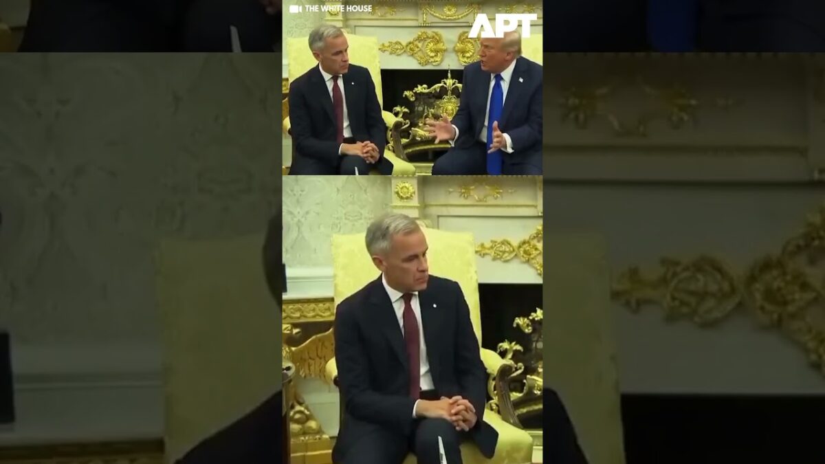 Trump kritizuje zmenu pohlavia detí, zatiaľ čo Carney, otec trans dieťaťa, sleduje.