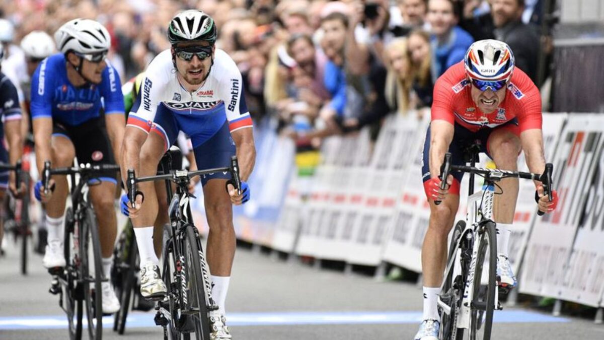 * Nórsky cyklista: 150 metrov od sklamania
* Koniec kariéry nórskeho cyklistu: 150 metrov do cieľa plného trpkosti
* Saganov tieň v závere kariéry nórskeho cyklistu
* Záver kariéry v tieni Sagana.