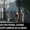 Texaská národná garda prichádza do Illinois Texaská národná garda prichádza do Illinois