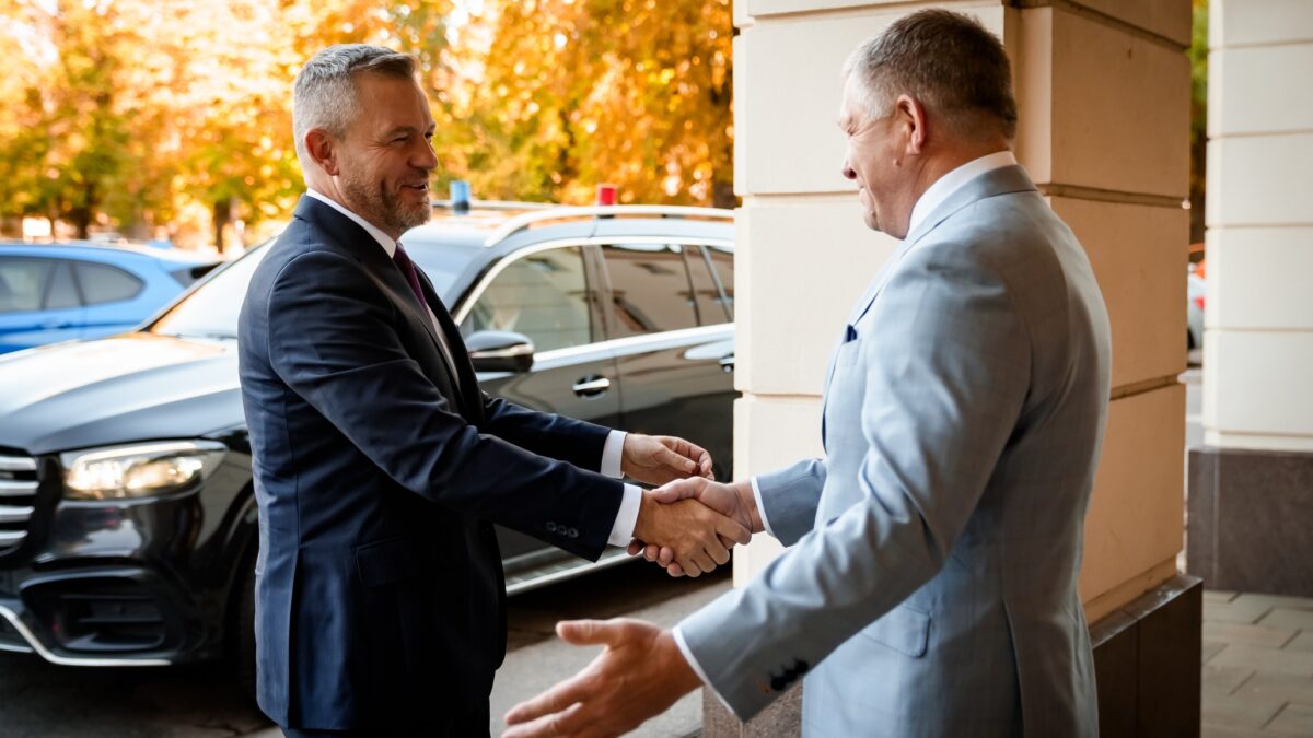 Robert Fico: Dnes sme spolu s pánom prezidentom SR Petrom Pellegrinim za účasti ministra financií SR Ladislava Ka