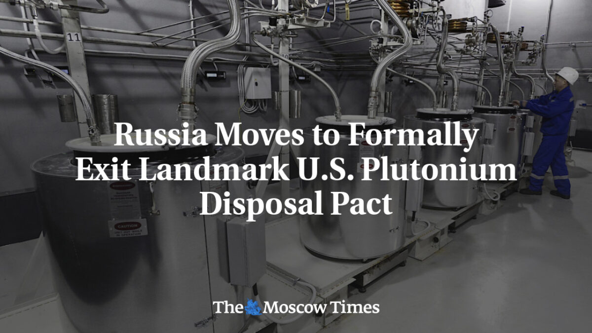 Rusko podniká kroky k formálnemu odstúpeniu od prelomovej dohody s USA o likvidácii plutónia