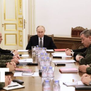 Putin priamo prikazuje generálom postup, ochranu civilistov a zabezpečenie víťaz...