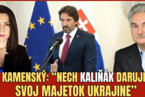 Miroslav Kamenský: Konsolidujete na Slovensku, darujete Ukrajine. Kaliňák nech d...