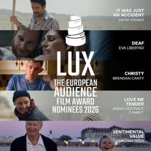 Odhalené filmy v užšom výbere na cenu LUX Audience Award 2026