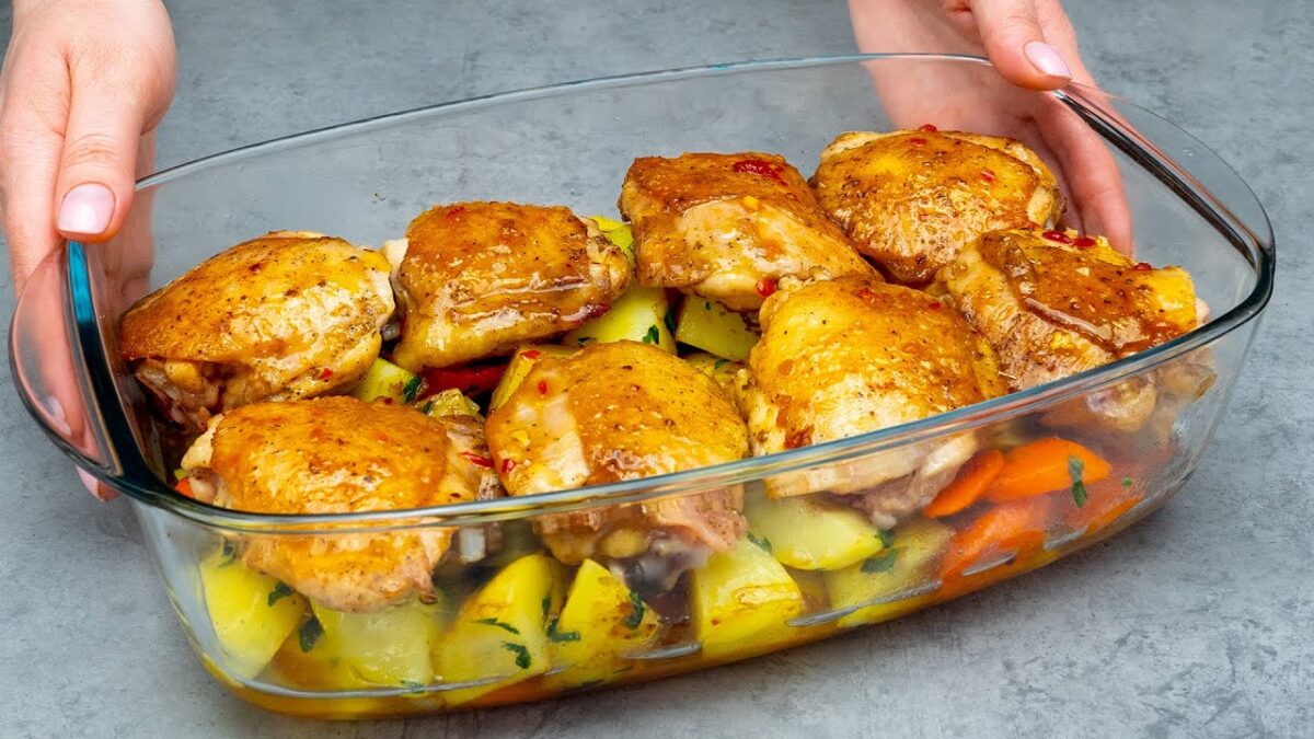 Moja babka mala pravdu! Toto je najlepší spôsob, ako pripraviť kuracie stehná!