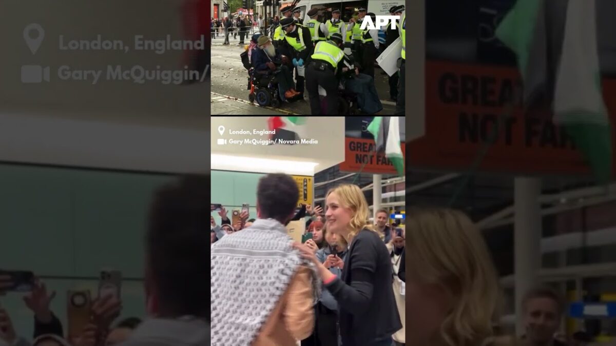 Britská aktivistka a novinárka sa vrátili domov po zatknutí na flotile smerujúcej do Palestíny.