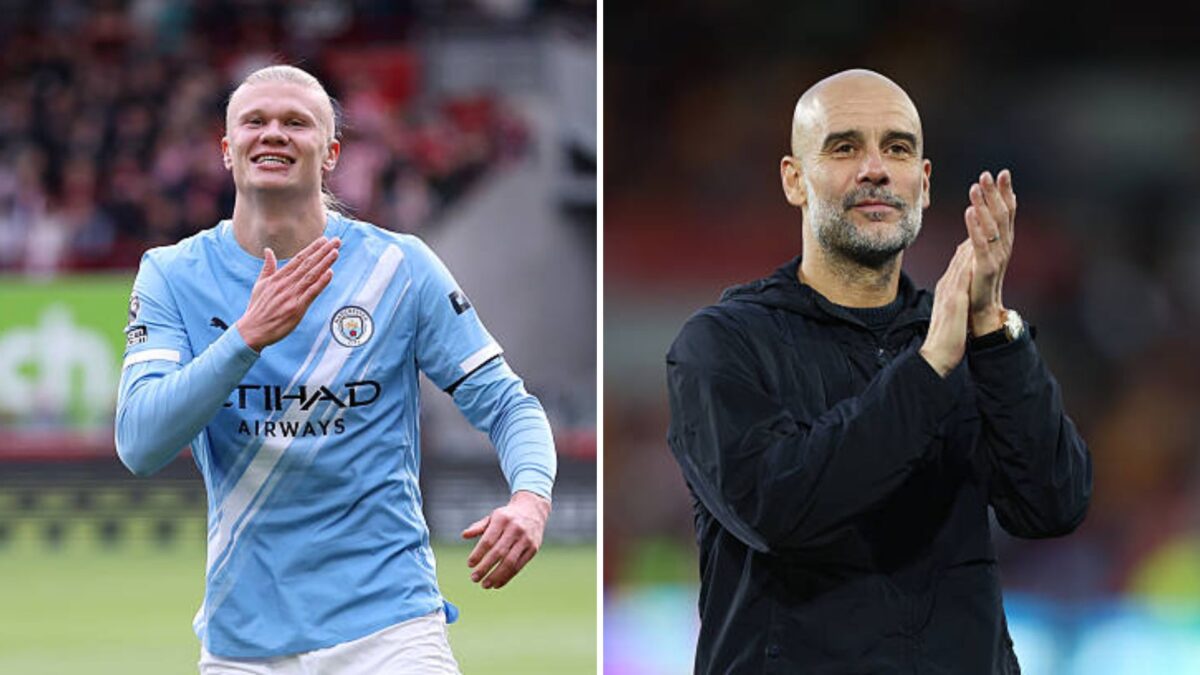 Pep Guardiola naznačil smerovanie budúcnosti Erlinga Haalanda v Manchestri City v súvislosti s prepojením s prestupom do Barcelony.