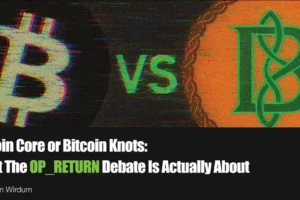 O čom je v skutočnosti debata o OP_RETURN.