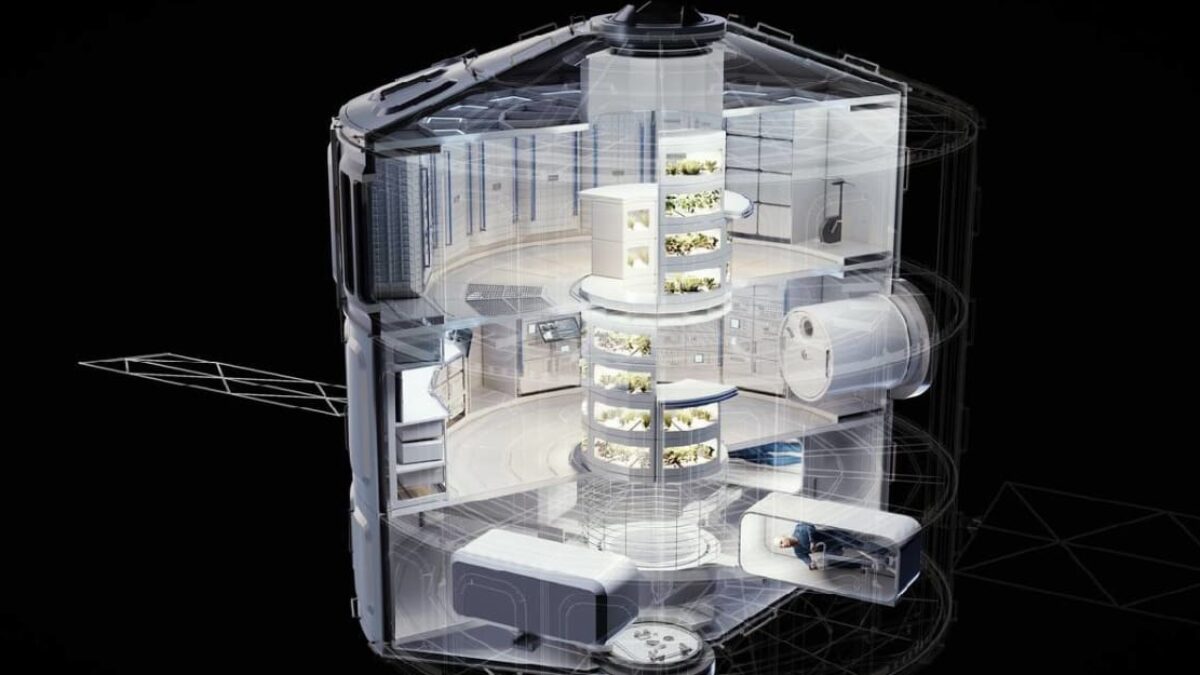 Prehliadka najmodernejšej vesmírnej stanice. Má skleník a centrifúgu.