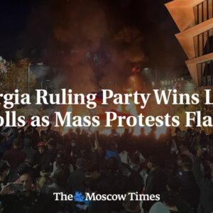 Gruzínska vládna strana víťazí v miestnych voľbách, pričom prepukajú masové prot...