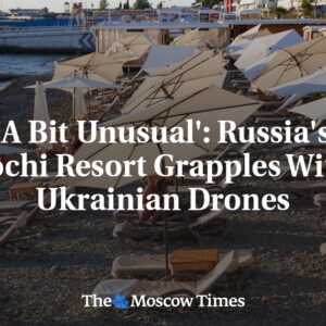 Trochu nezvyčajné: Ruské letovisko Soči zápasí s ukrajinskými dronmi