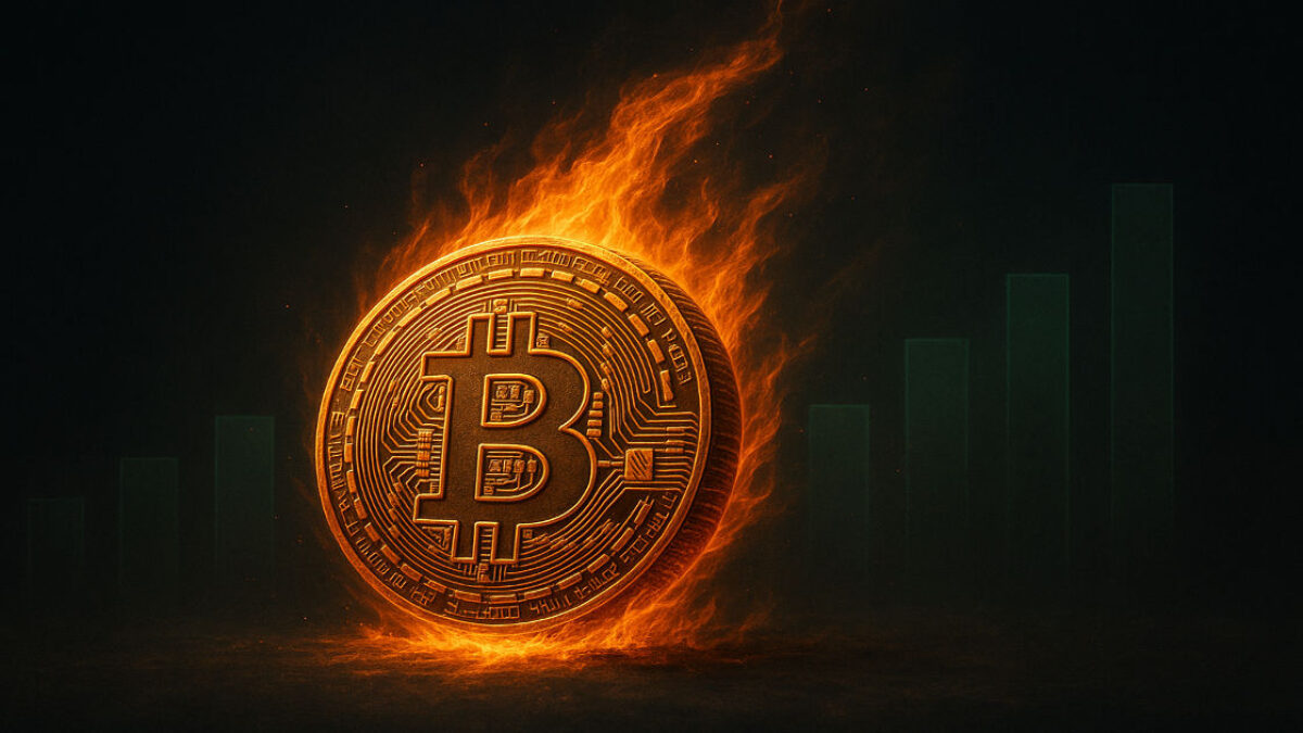 Cena bitcoinu sa blíži k historickému maximu, keď prudko stúpa nad $122 000.