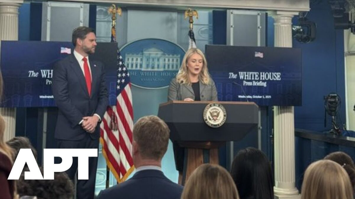 Celá tlačová konferencia z Bieleho domu s J.D. Vanceom: Vláda nebude politicky prenasledovať zamestnancov.