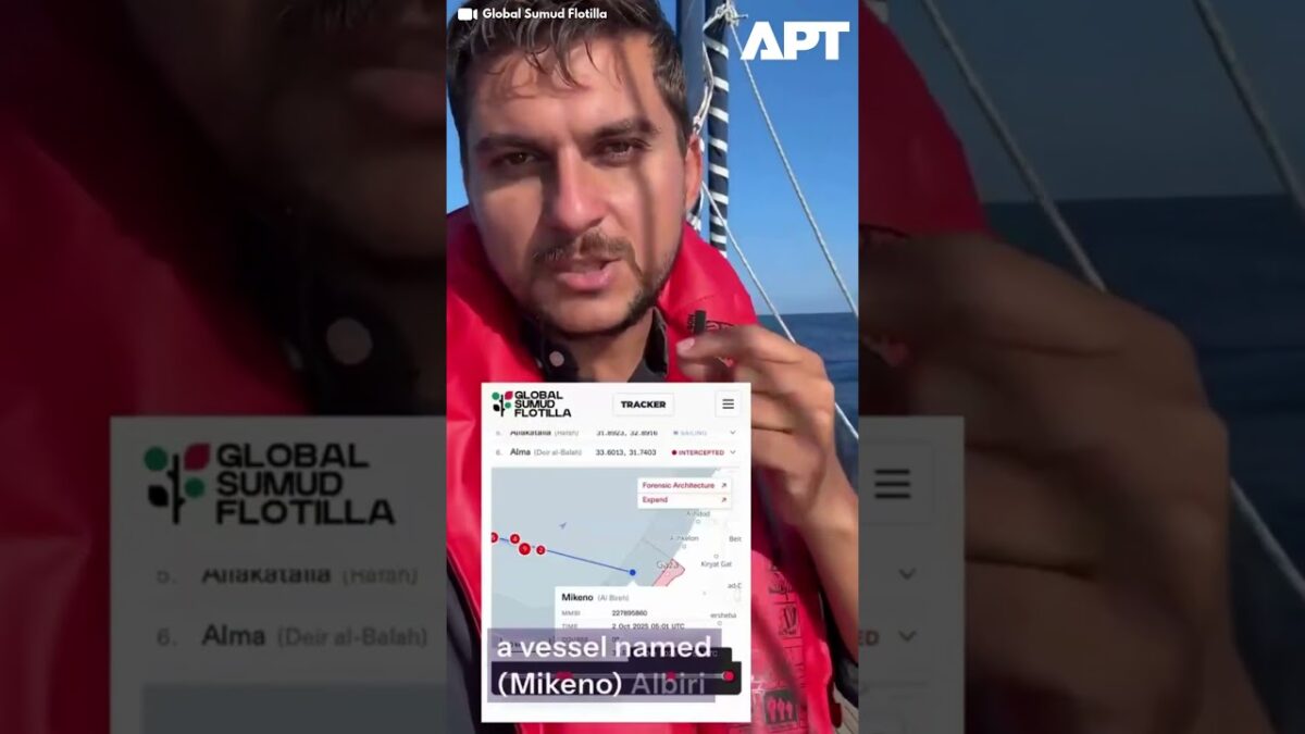 SLEDUJTE: Loď globálnej flotily Sumud dosiahla vody Gazy.