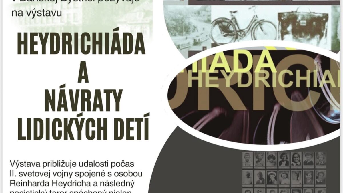 Mesto Nové Mesto nad Váhom: Gymnázium Milana Rastislava Štefánika dnes slávnostne otvára výstavu s názvom  “HEYDRICHIÁDA A NÁVRATY LIDICKÝCH DETÍ“. Ide o podujatie, ktoré pripomína dramatické udalosti našich dejín a zároveň prin
