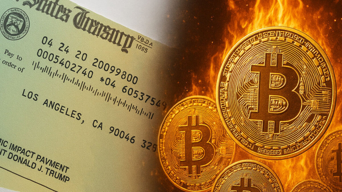 Bitcoin premenil šeky stimulov počas pandémie COVID na 1 700 % zisky.