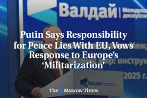 Putin tvrdí, že zodpovednosť za mier nesie EÚ, sľubuje reakciu na európsku „mili...