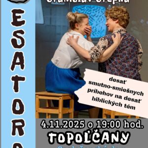 Kultúra Topoľčany: Ochotnícky súbor HLAVINA sa predstaví v Spoločenskom dome v T...