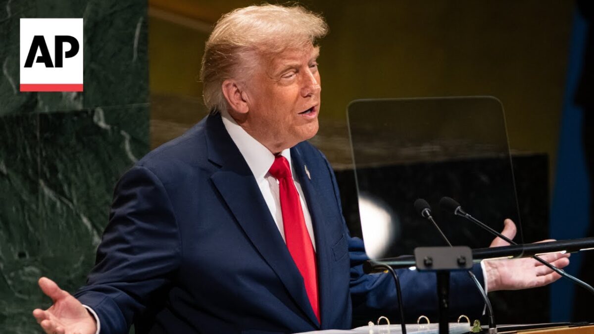 Overenie faktov: AP analyzuje Trumpove poznámky o klimatickej zmene v Overenie faktov: AP analyzuje Trumpove poznámky o klimatickej zmene v OSN.