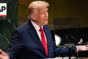 Overenie faktov: AP analyzuje Trumpove poznámky o klimatickej zmene v OSN.