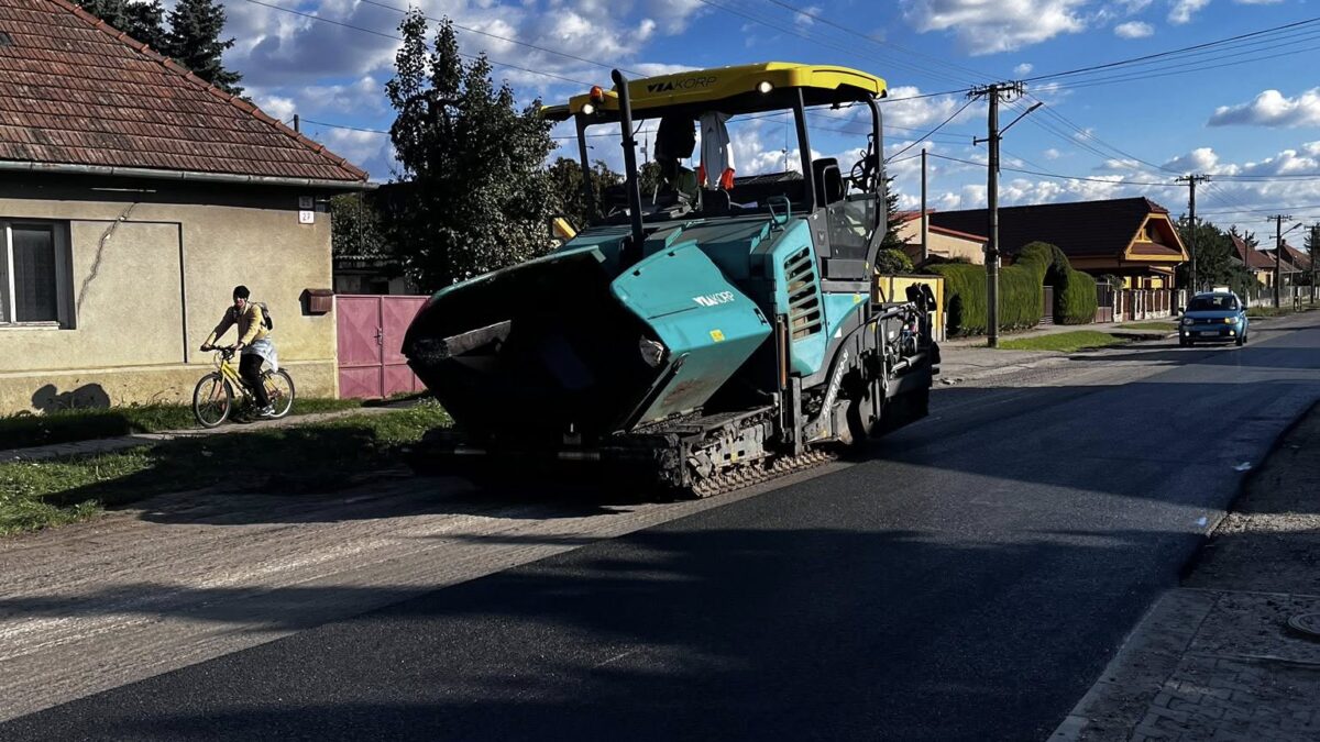 Mesto Vráble: Asfaltovanie na Štúrovej ulici