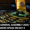 Svetoví lídri vystupujú na Valnom zhromaždení OSN 2025, 4. deň