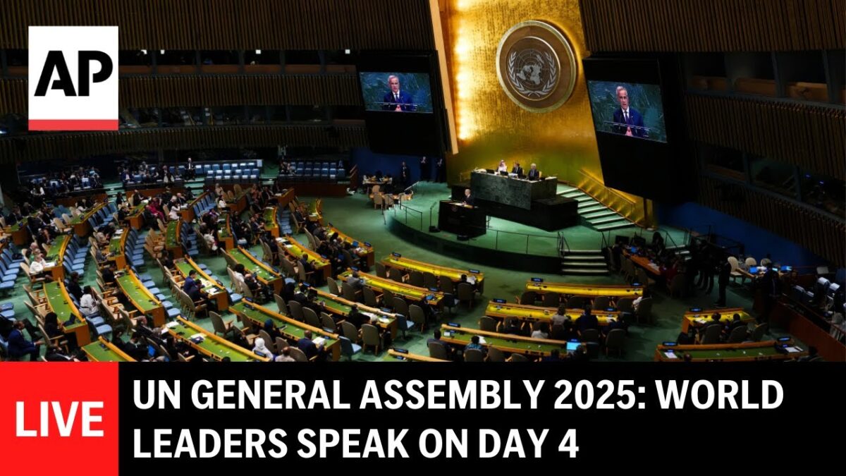 Svetoví lídri vystupujú na Valnom zhromaždení OSN 2025, 4. deň